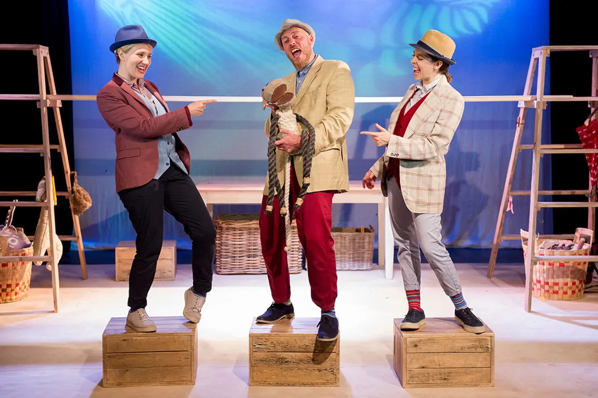 Tiddler and Other Terrific Tales production photograph. Photography by Robin Savage