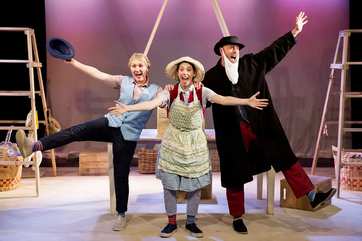 Tiddler and Other Terrific Tales production photograph. Photography by Robin Savage