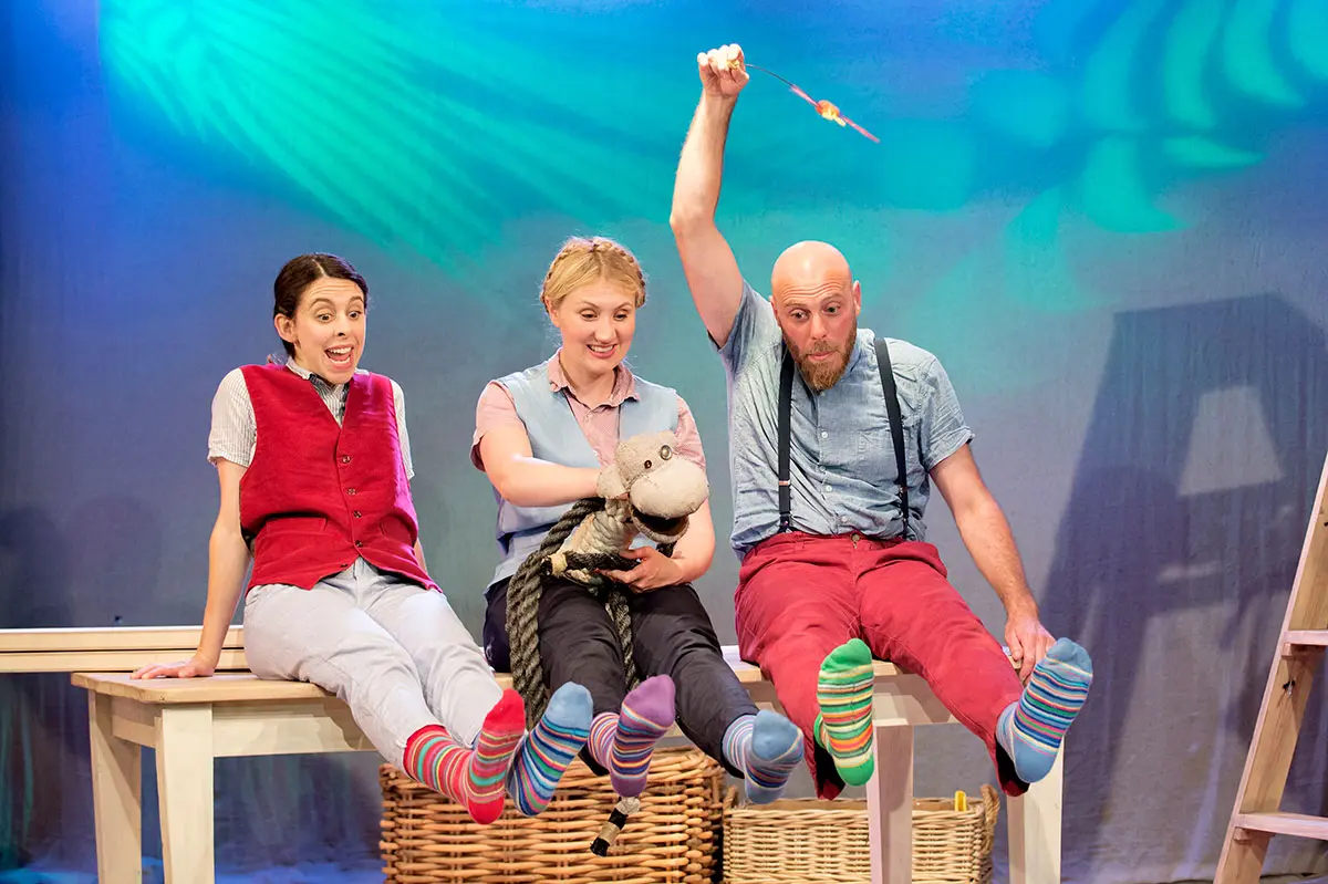 Tiddler and Other Terrific Tales production photograph. Photography by Robin Savage