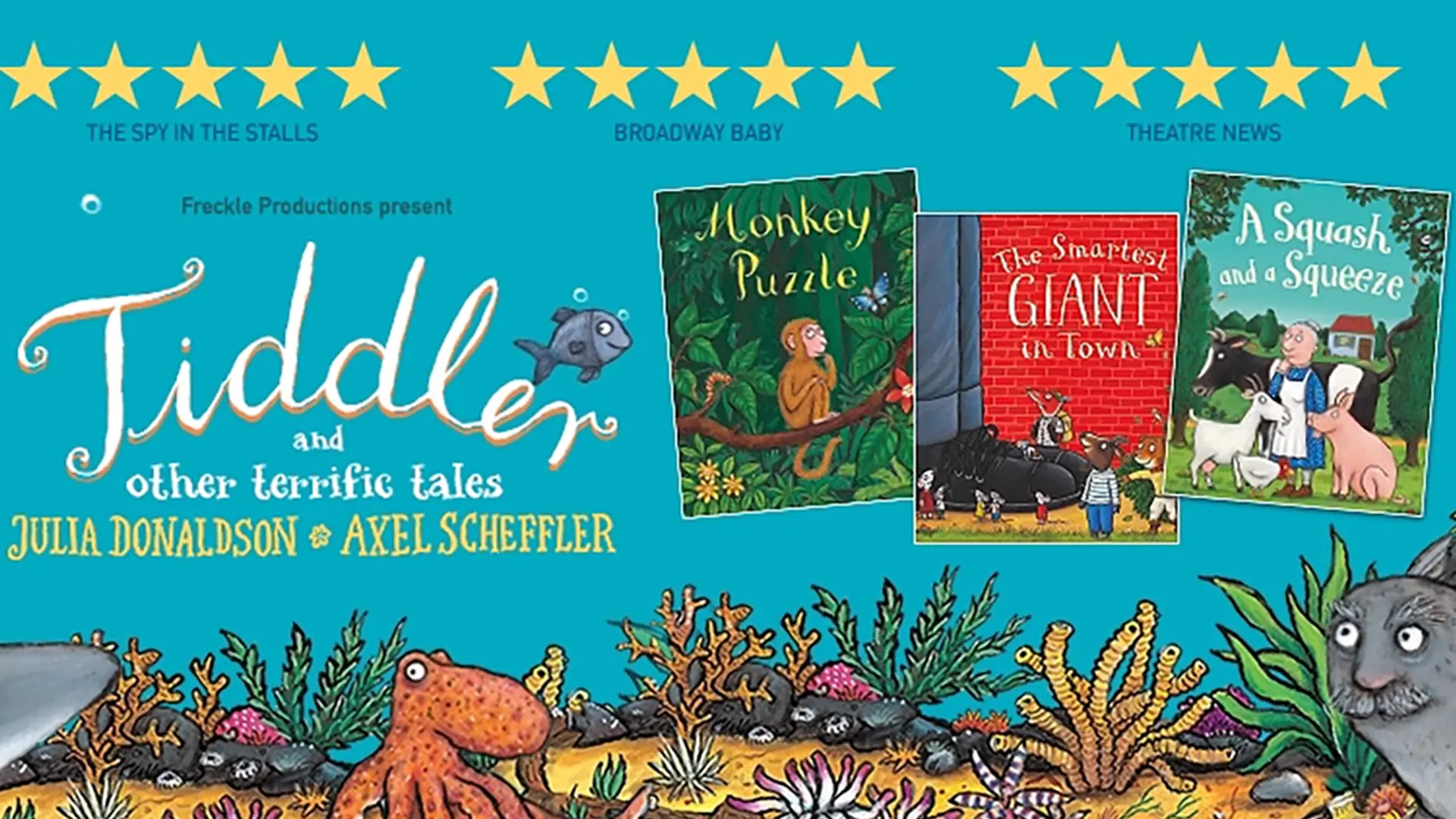 Tiddler and Other Terrific Tales video holding